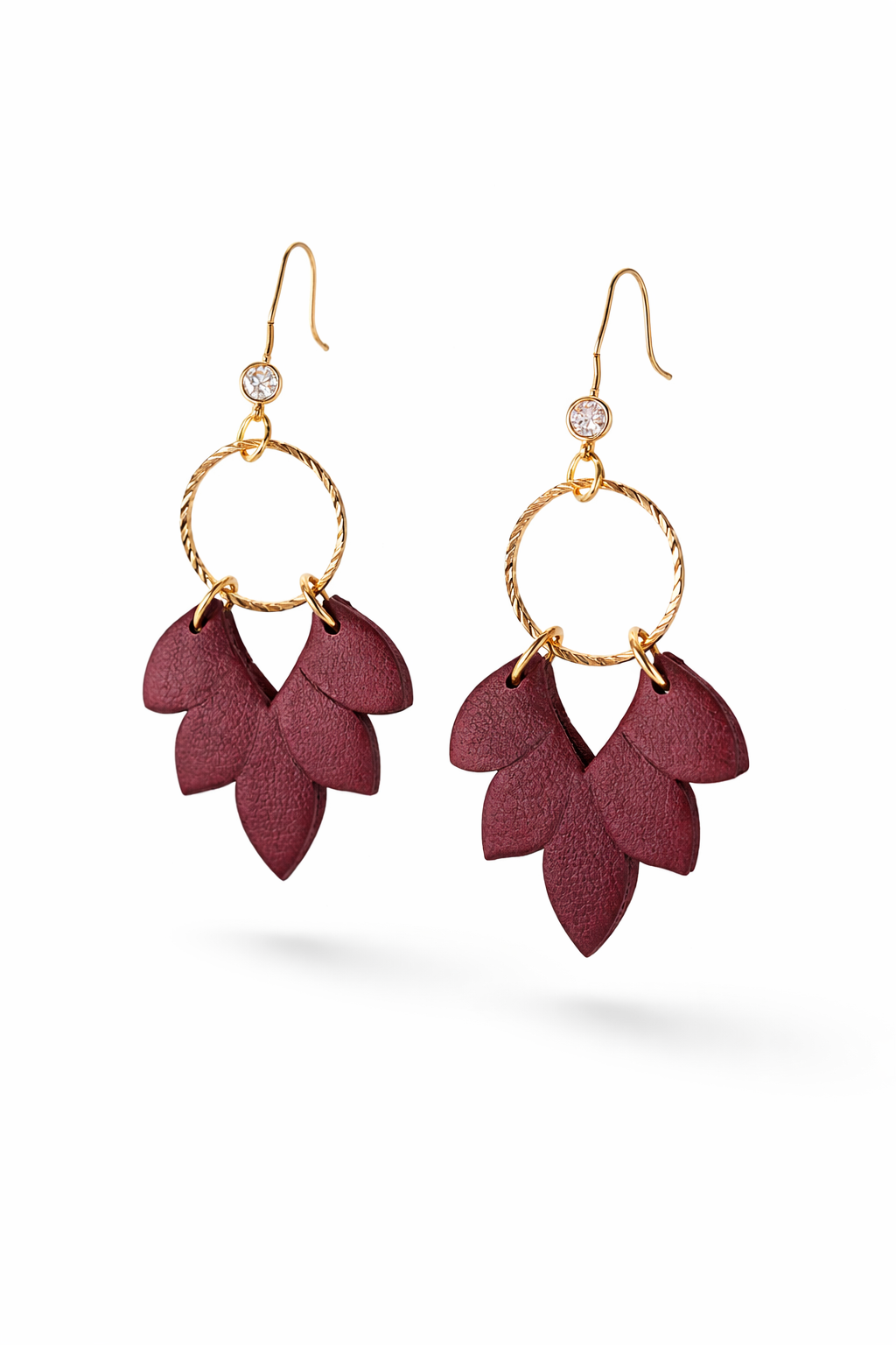 Wine & Vine Drop Earrings