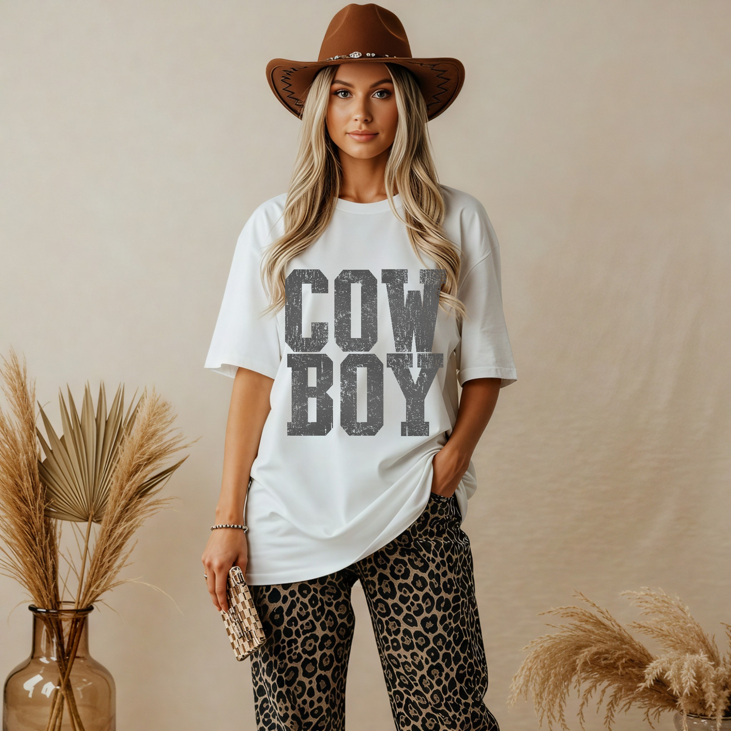 Hey COWBOY Graphic Tee (Pre-Order Item)