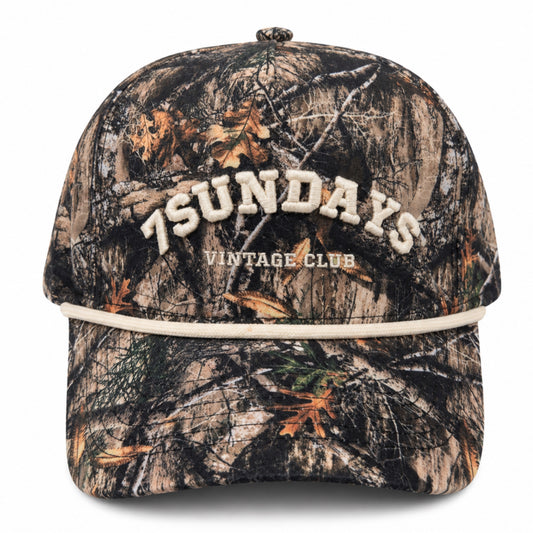Seven Sundays Trucker Hat - Youth - Dark Camo