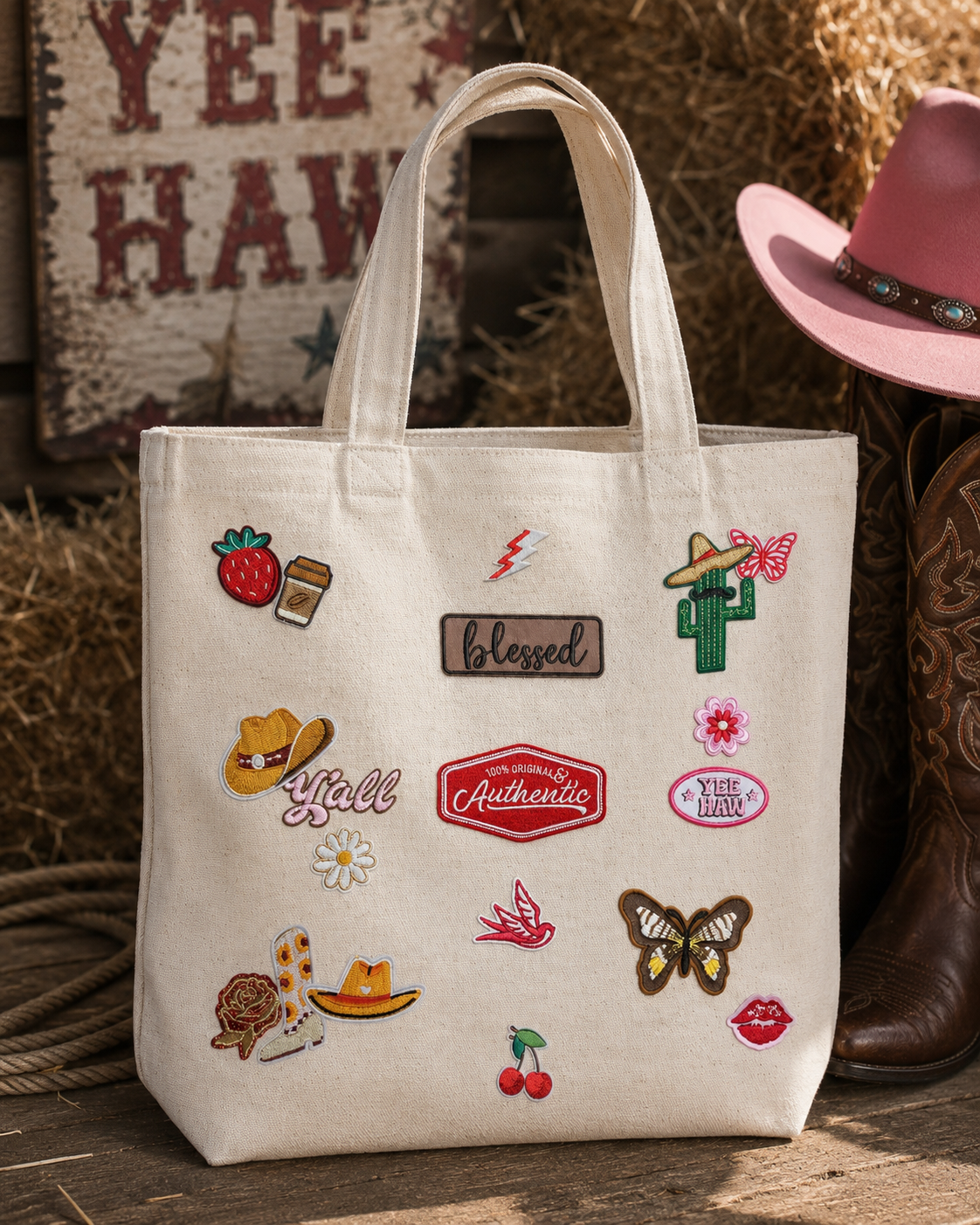 Country Soul Patchwork Tote