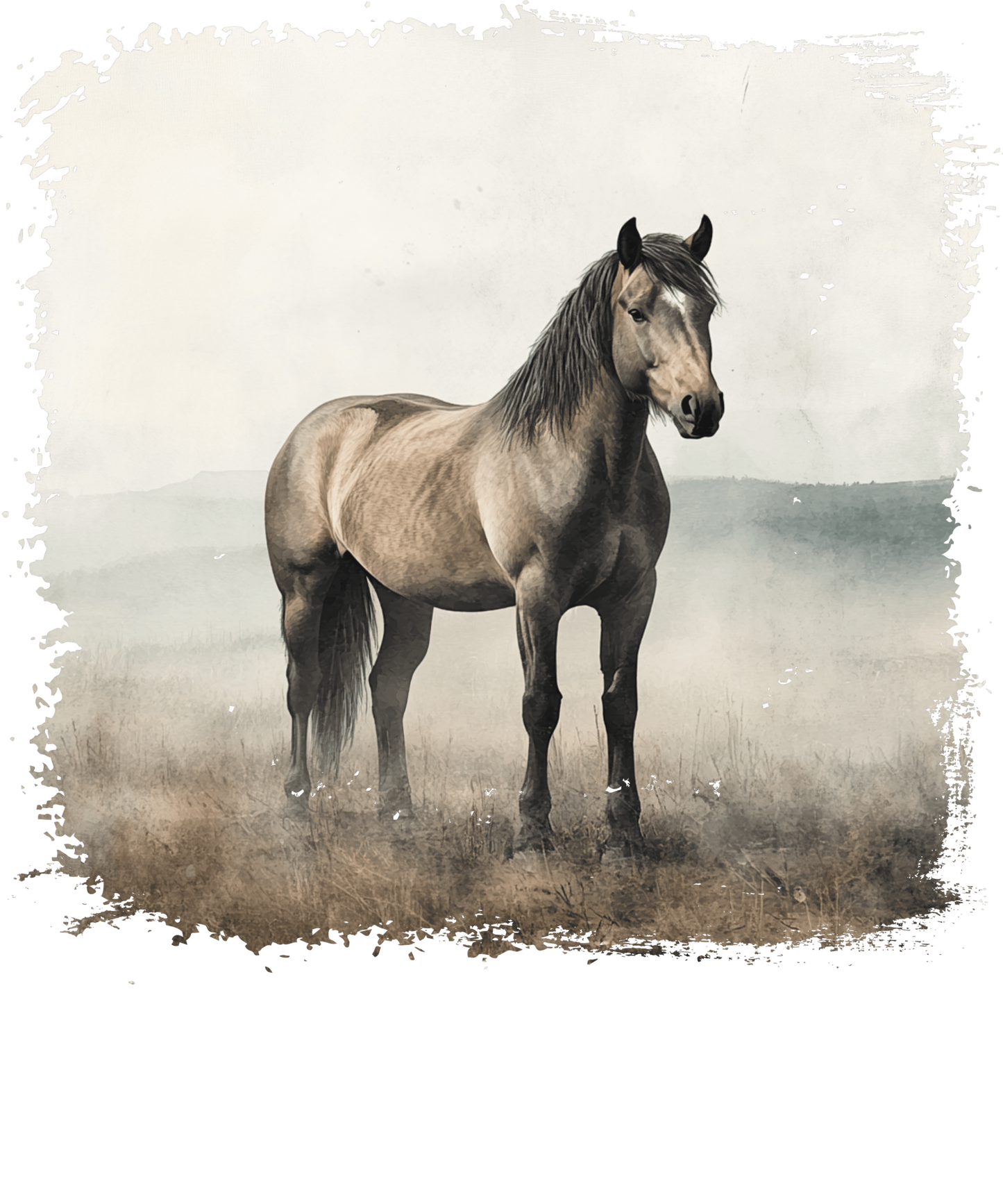 Painted Stallion Graphic Tee