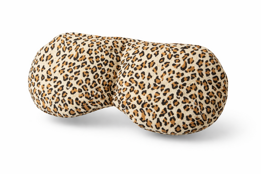 Wild Leopard Flax Eye Mask