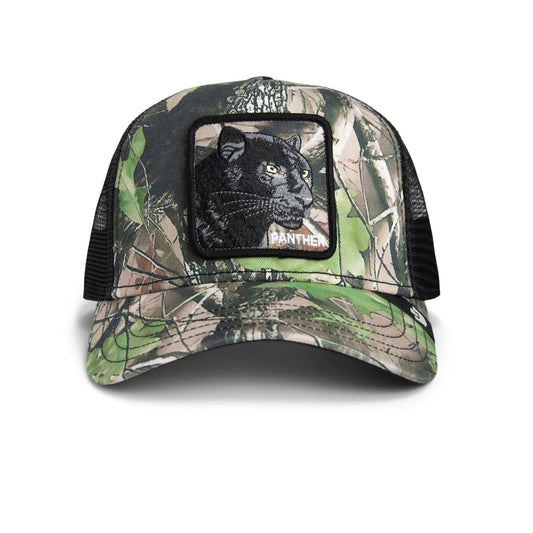 Camouflage Panther Trucker Hat