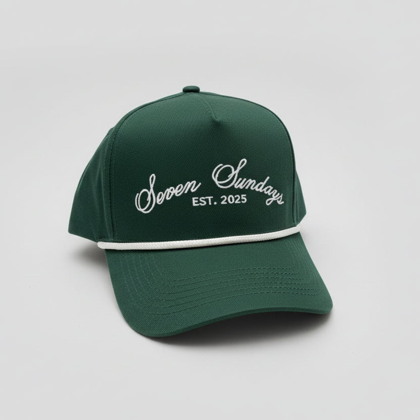 Seven Sundays Trucker Hat - Hunter Green