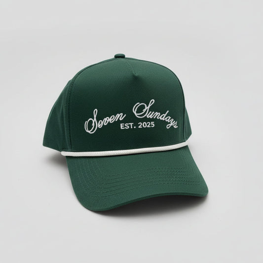 Seven Sundays Trucker Hat - Hunter Green
