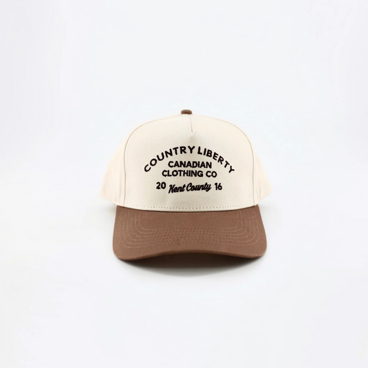 Country Liberty Kent County Brown Two Tone CCC Hat
