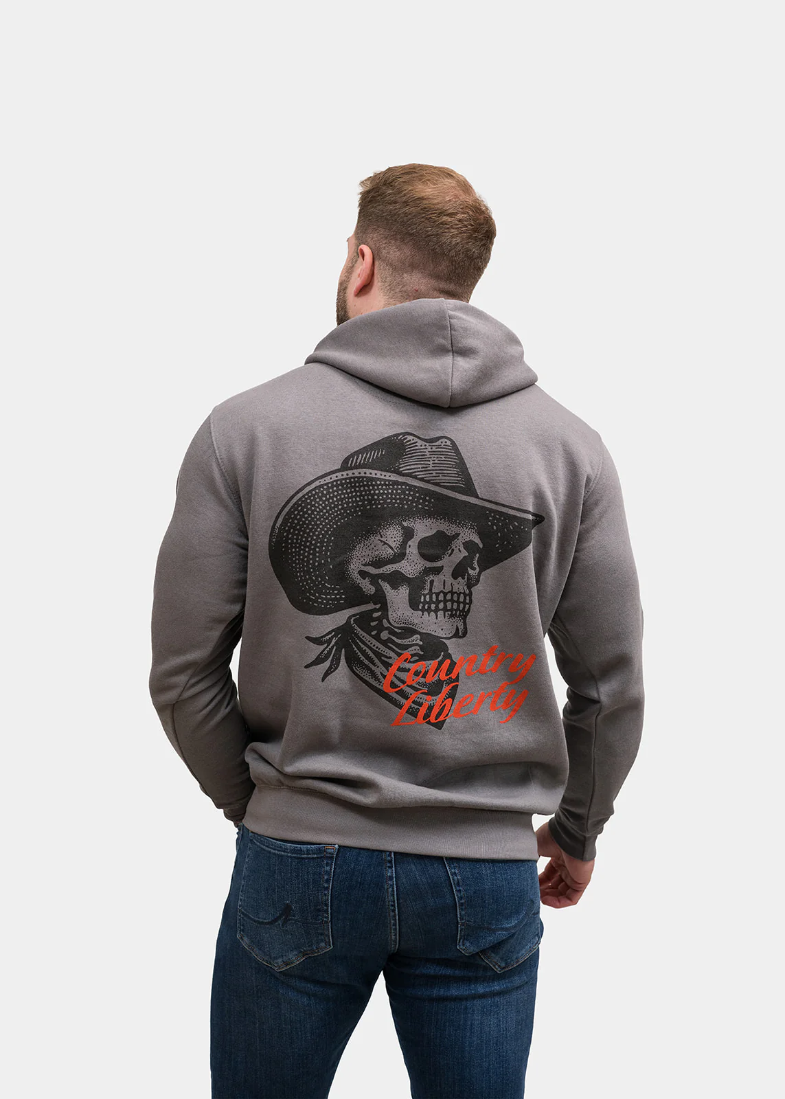 Country Liberty Charcoal Outlaw Hoodie