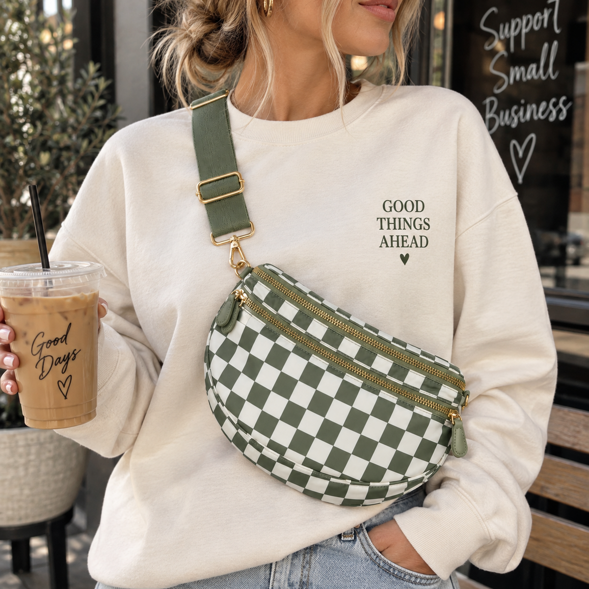 The Countryside Check Sling