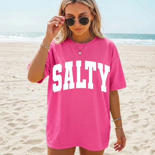 SALTY Neon Vibes Graphic Tee