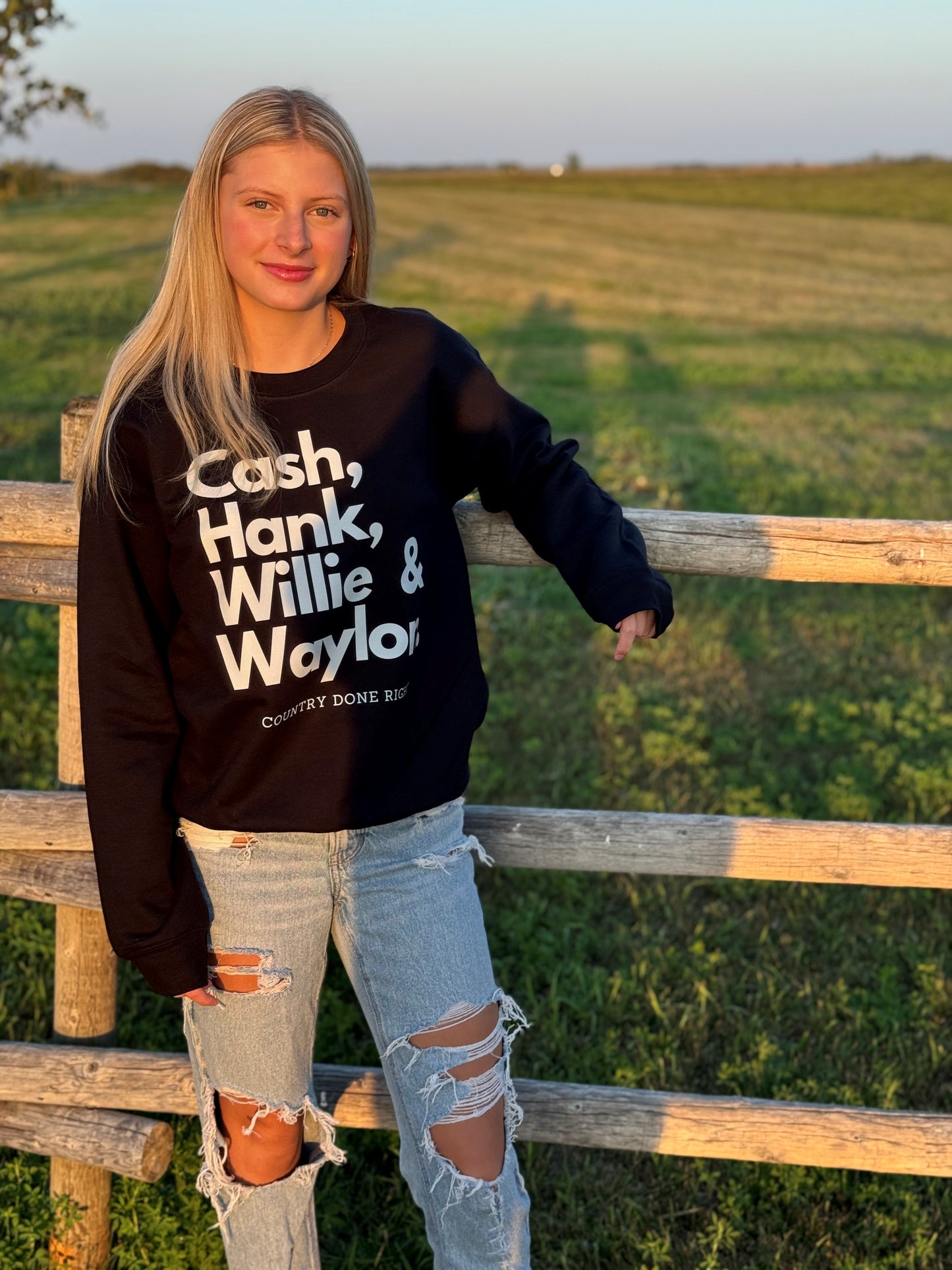 Outlaw Icons Crewneck