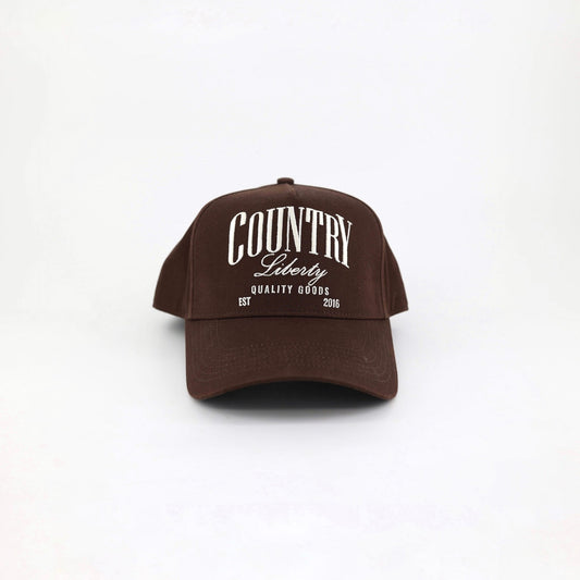 Country Liberty Brown Classic Hat