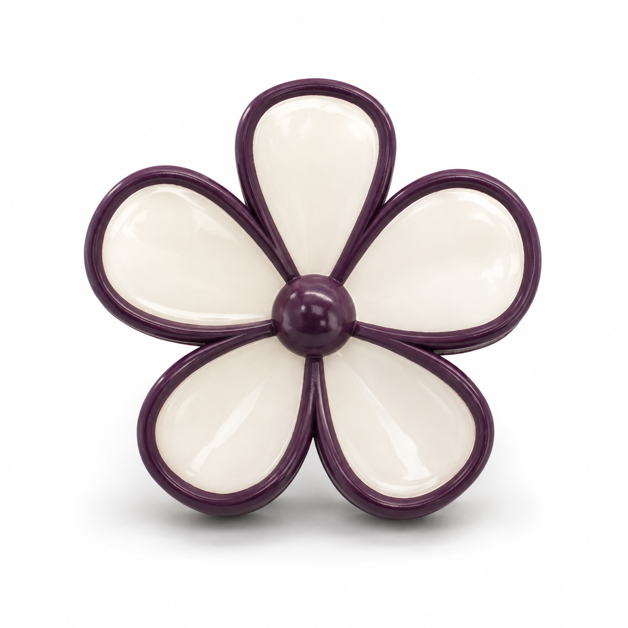 Flower Hair Claw Clip