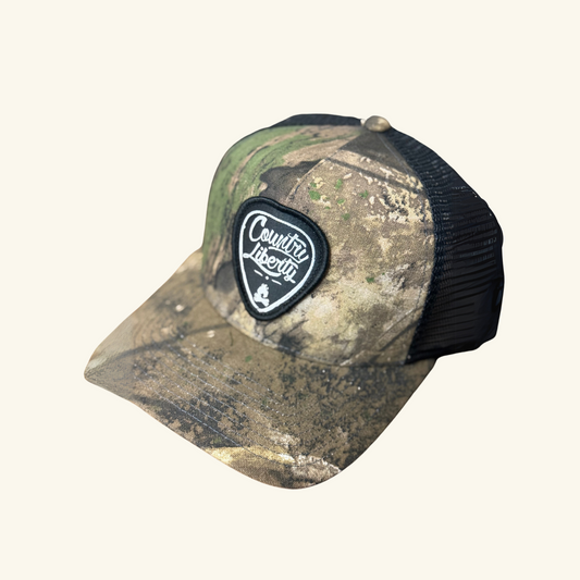 Country Liberty - Realtree Camo Meshback Hats